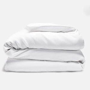 Brooklinen Linen White Duvet Cover Queen